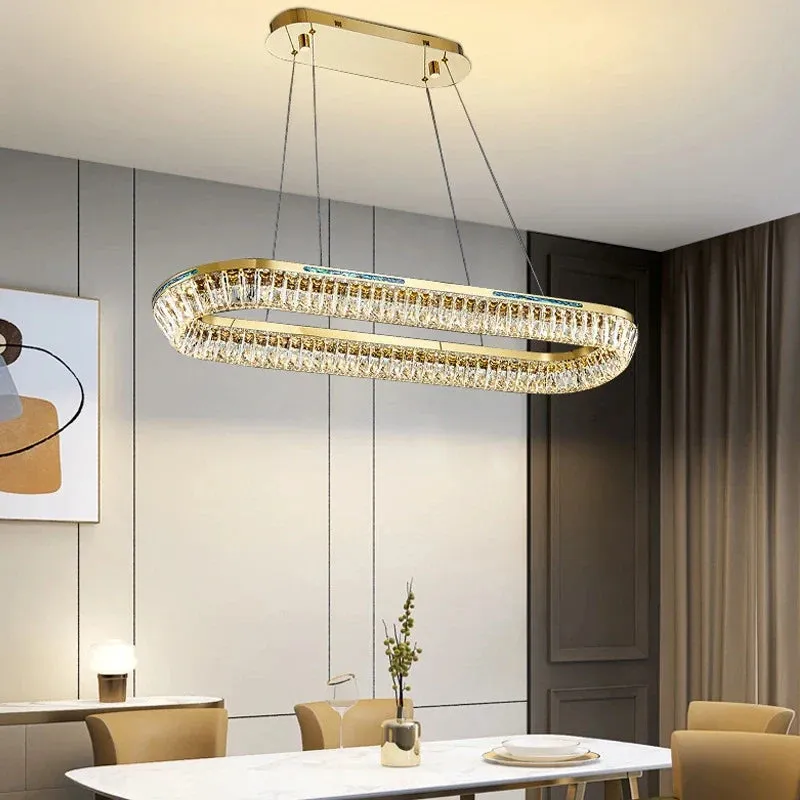 "Mansion High-end Crystal LED Chandeliers for Living Rooms, Bedrooms & Kitchens"