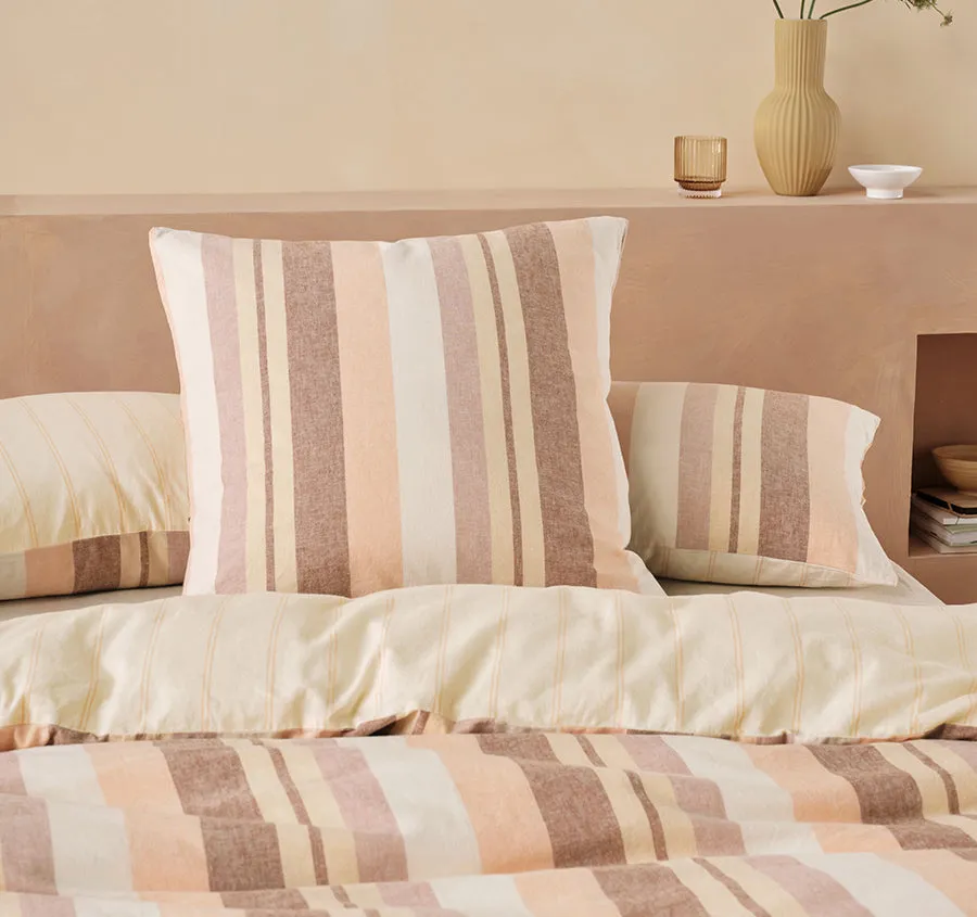 Reverie European Pillowcase Peach