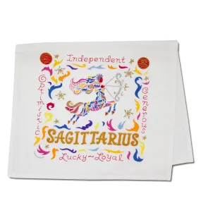 Sagittarius Astrology Dish Towel