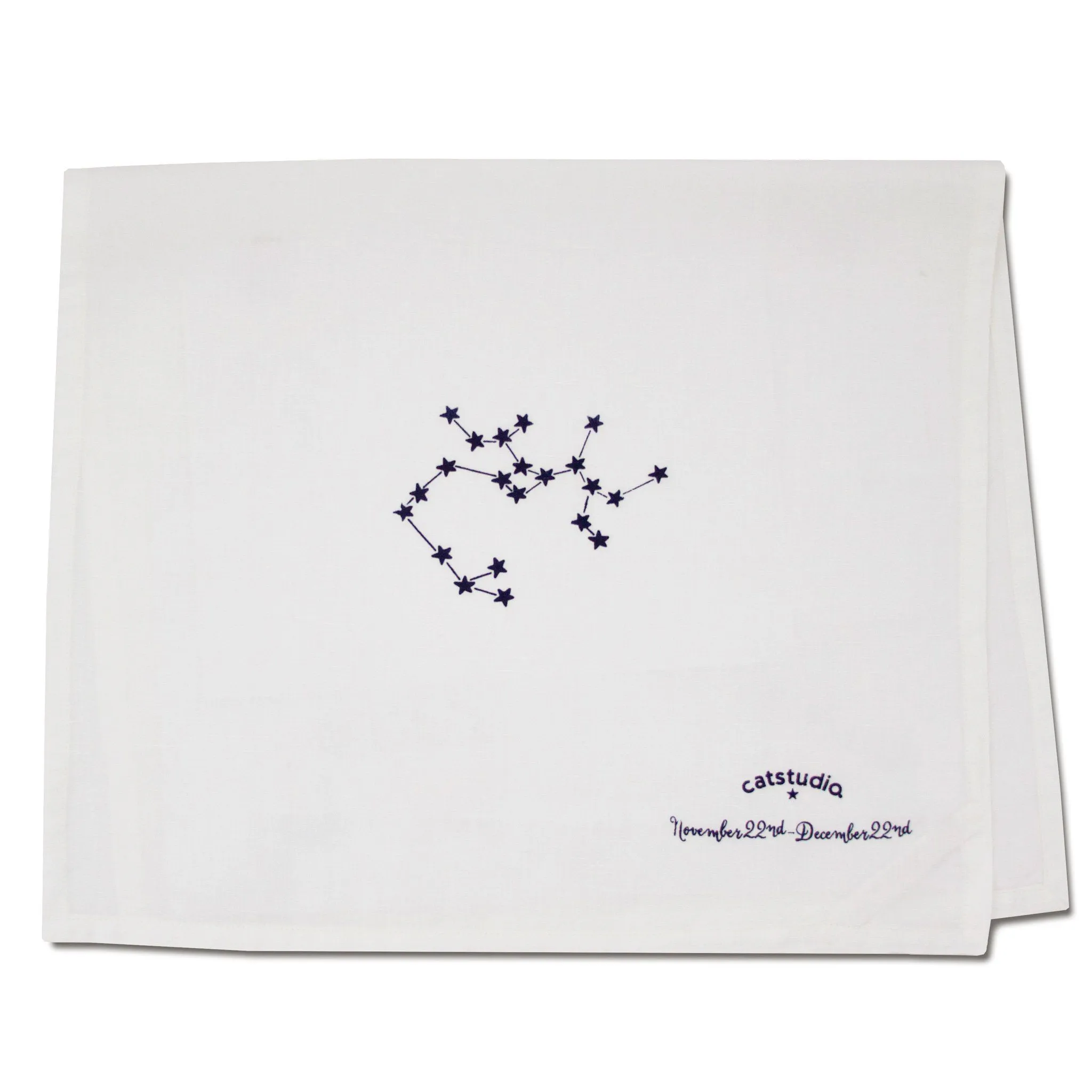 Sagittarius Astrology Dish Towel