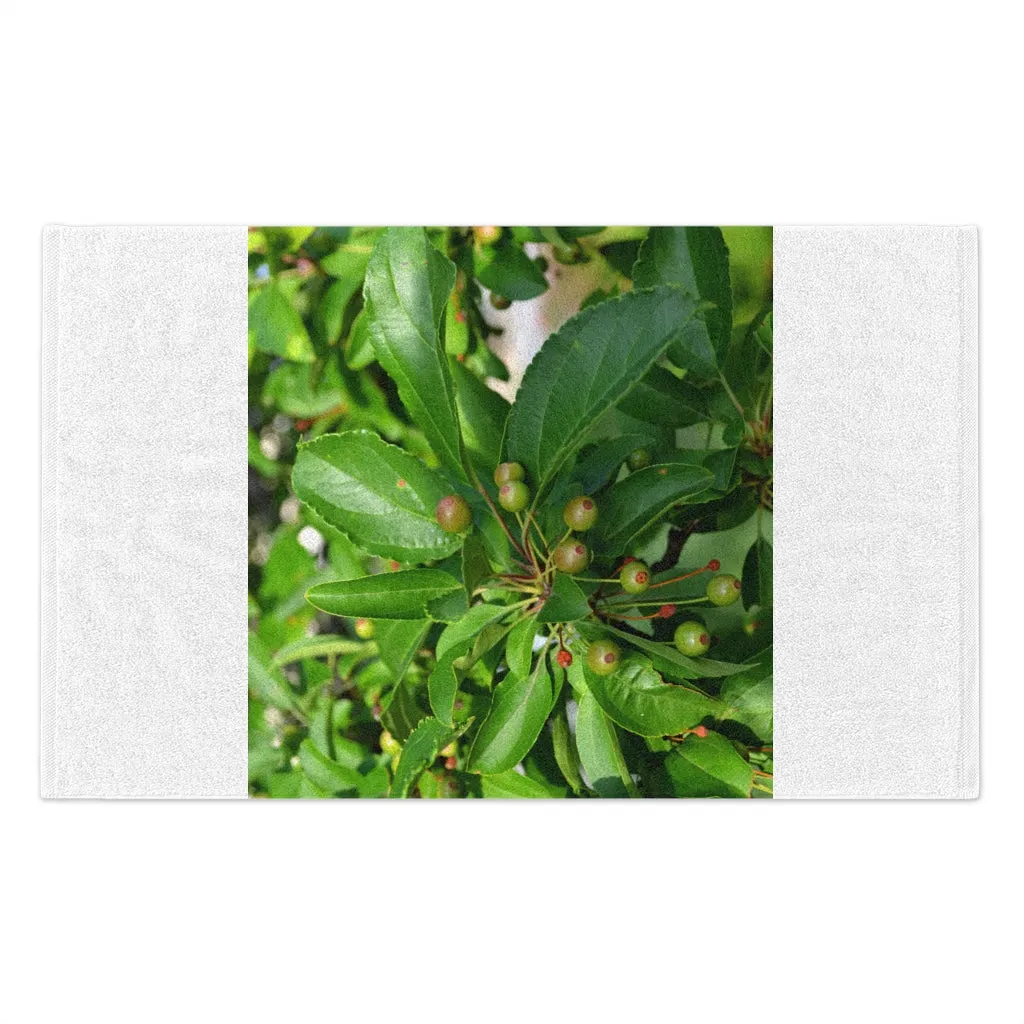 Seeds and Green Leaves Rally Towel, 11x18