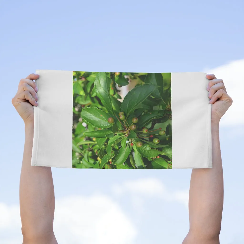 Seeds and Green Leaves Rally Towel, 11x18