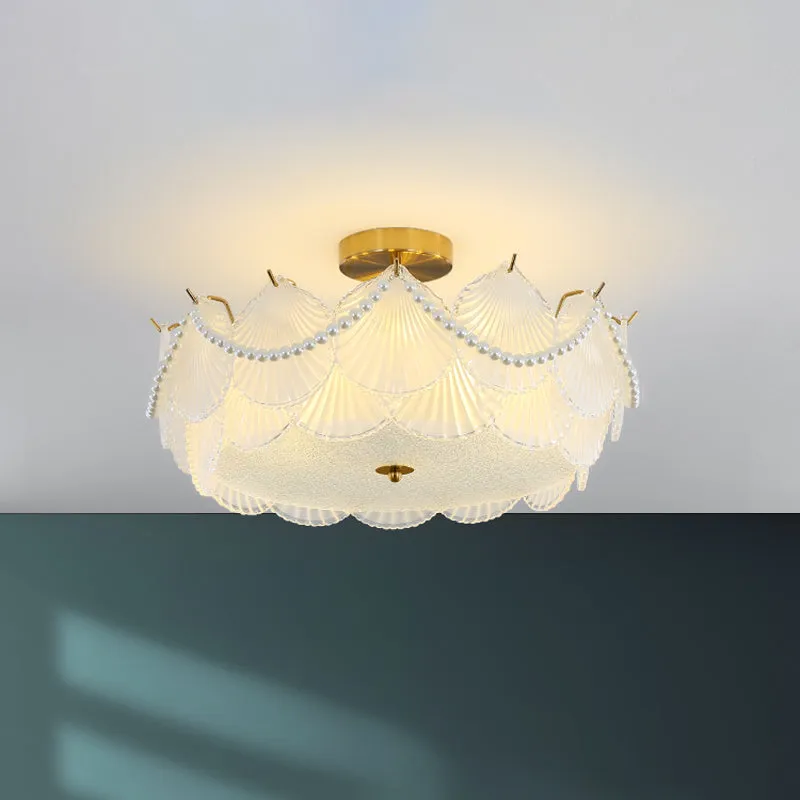 Shell Glass Chandeliers