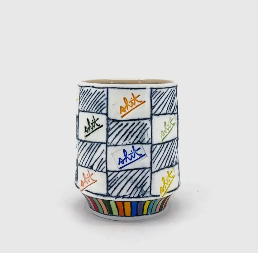 Shitstorm porcelain cup