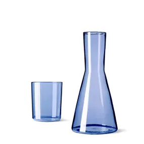 Studio Milligram Le Carafe And Cup Set Coastal Blue