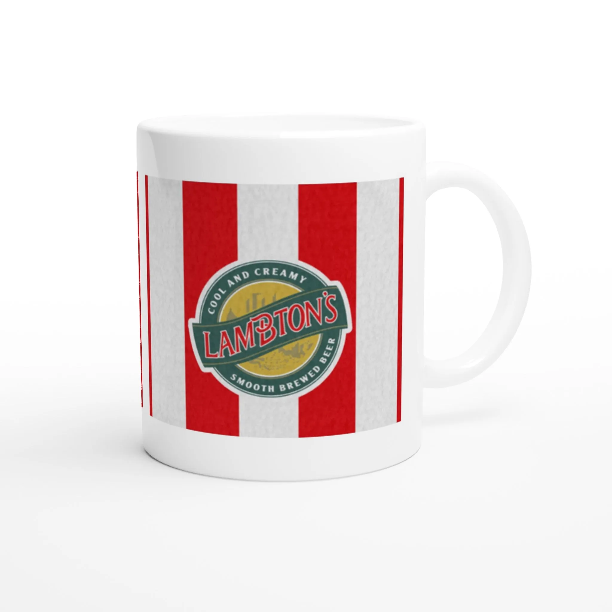 Sunderland Retro Lambtons Kit - White 11oz Ceramic Mug