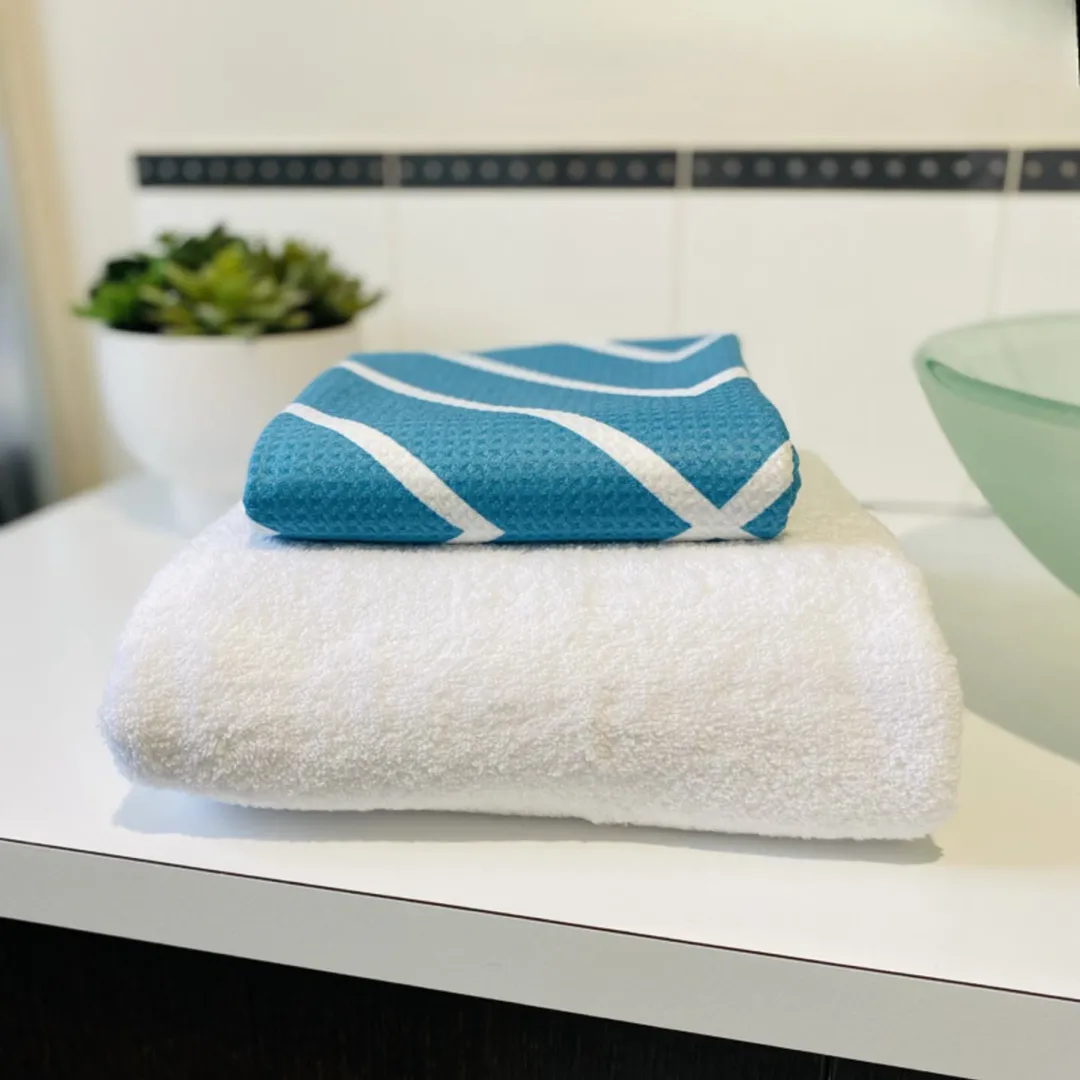 Teal Bath Towel