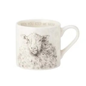 The English Tableware Company Fieldview Farm Mug - Sheep