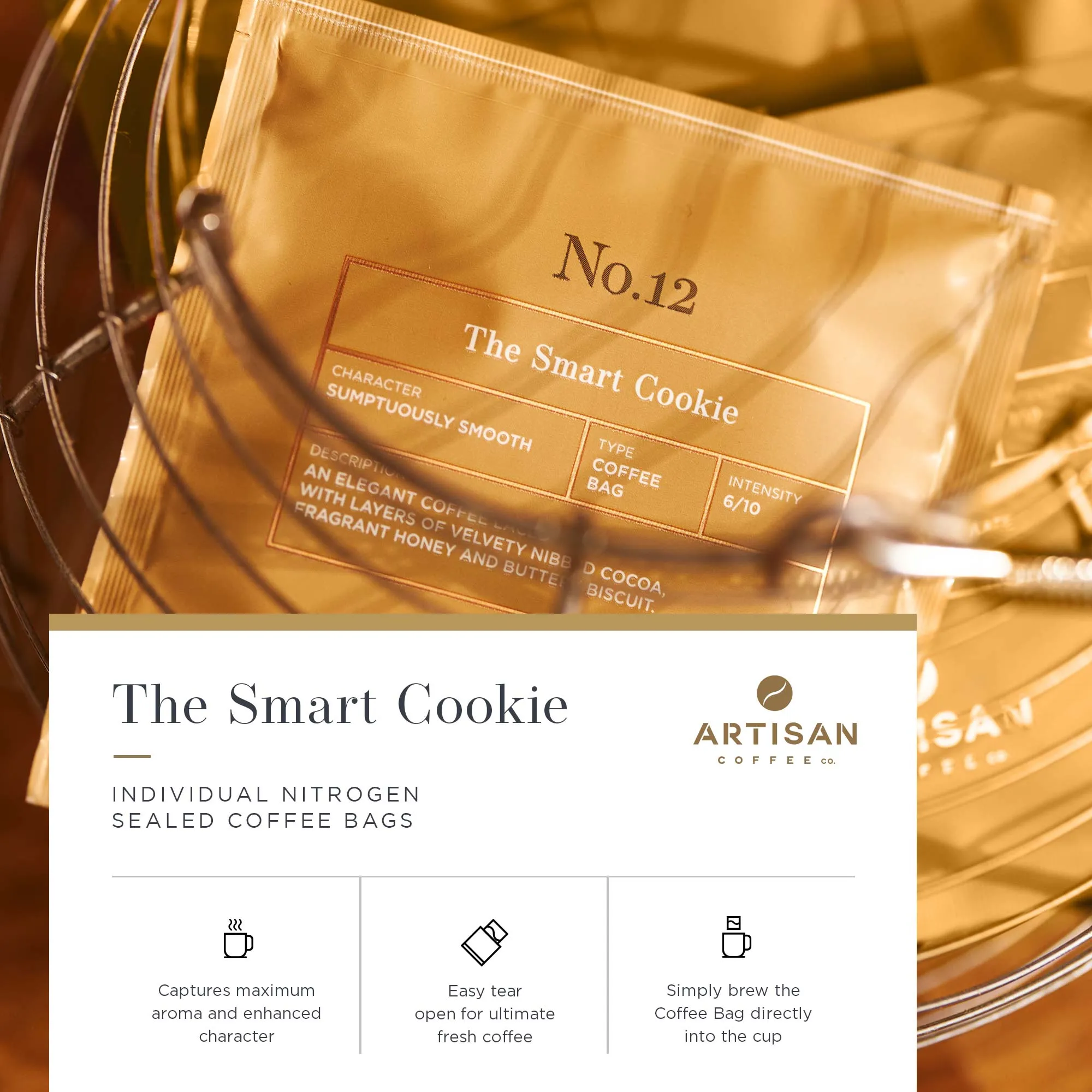 The Smart Cookie Coffee Bag