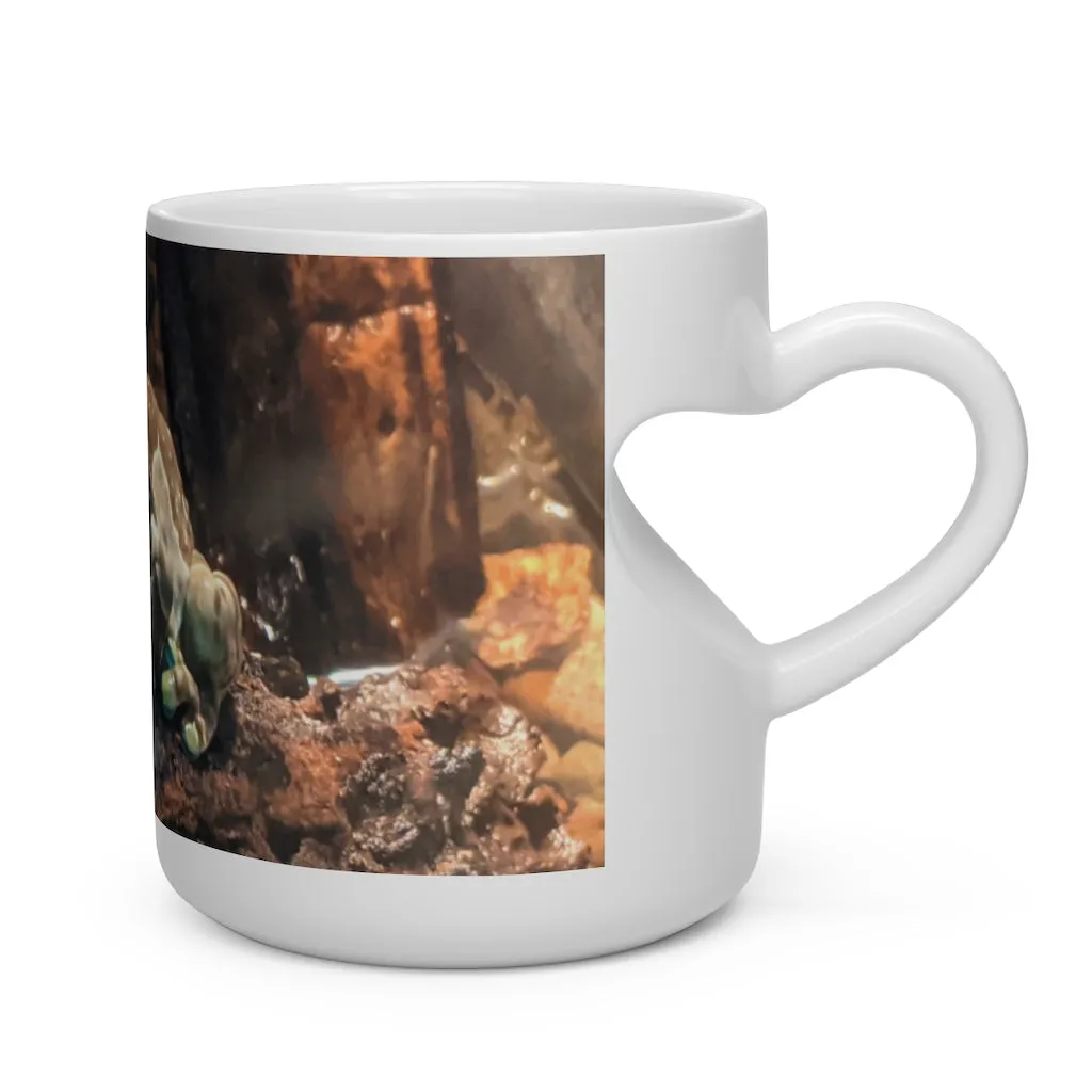 Toad Heart Shape Mug