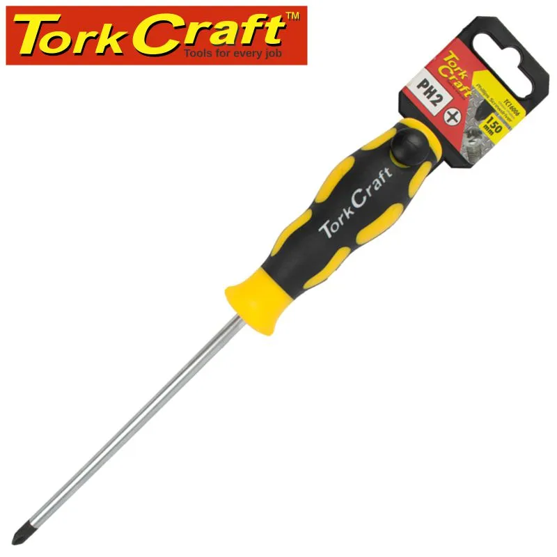 TORK CRAFT SCREWDRIVER PHILLIPS NO.2 X 150MM TC16006