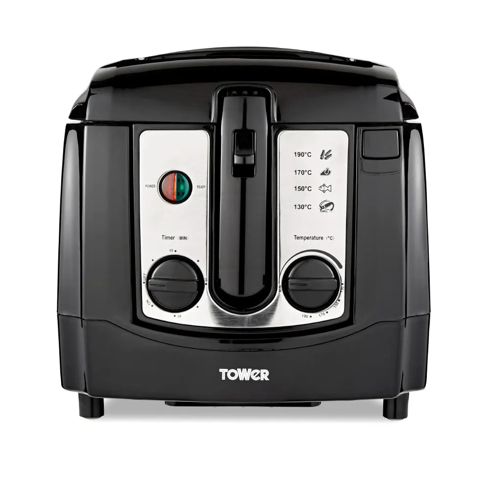 Tower Deep Fat Fryer Easy Clean 3L  - Black