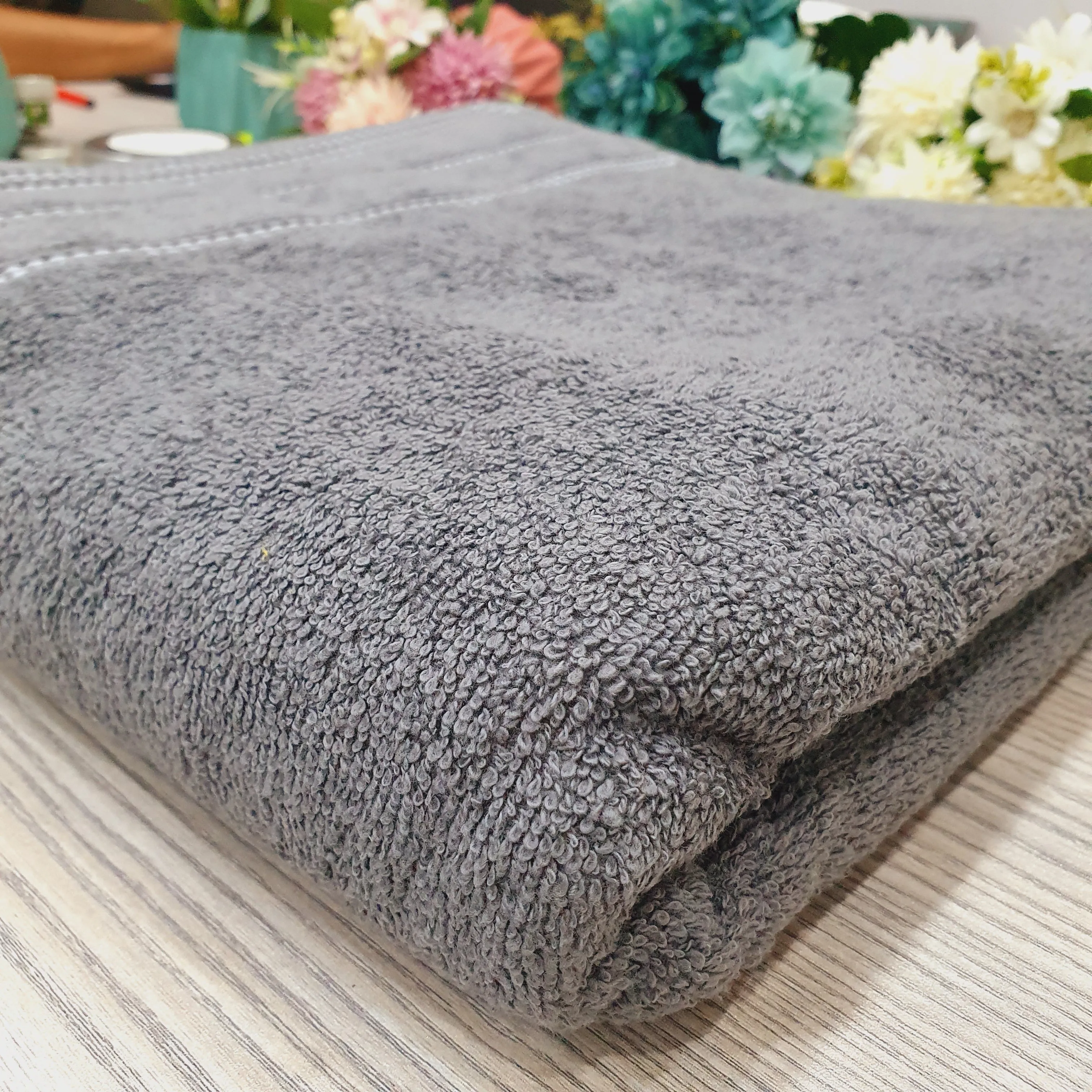 Ultra-Soft Export Quality Large Towel - Grey