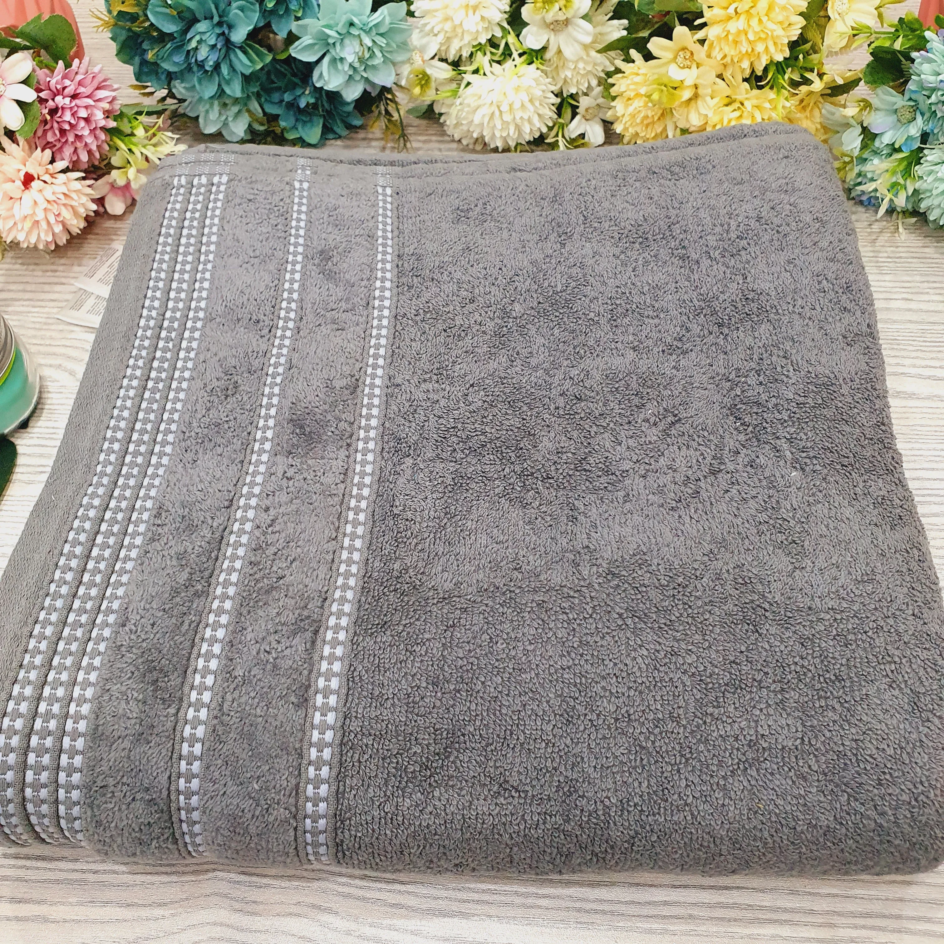 Ultra-Soft Export Quality Large Towel - Grey