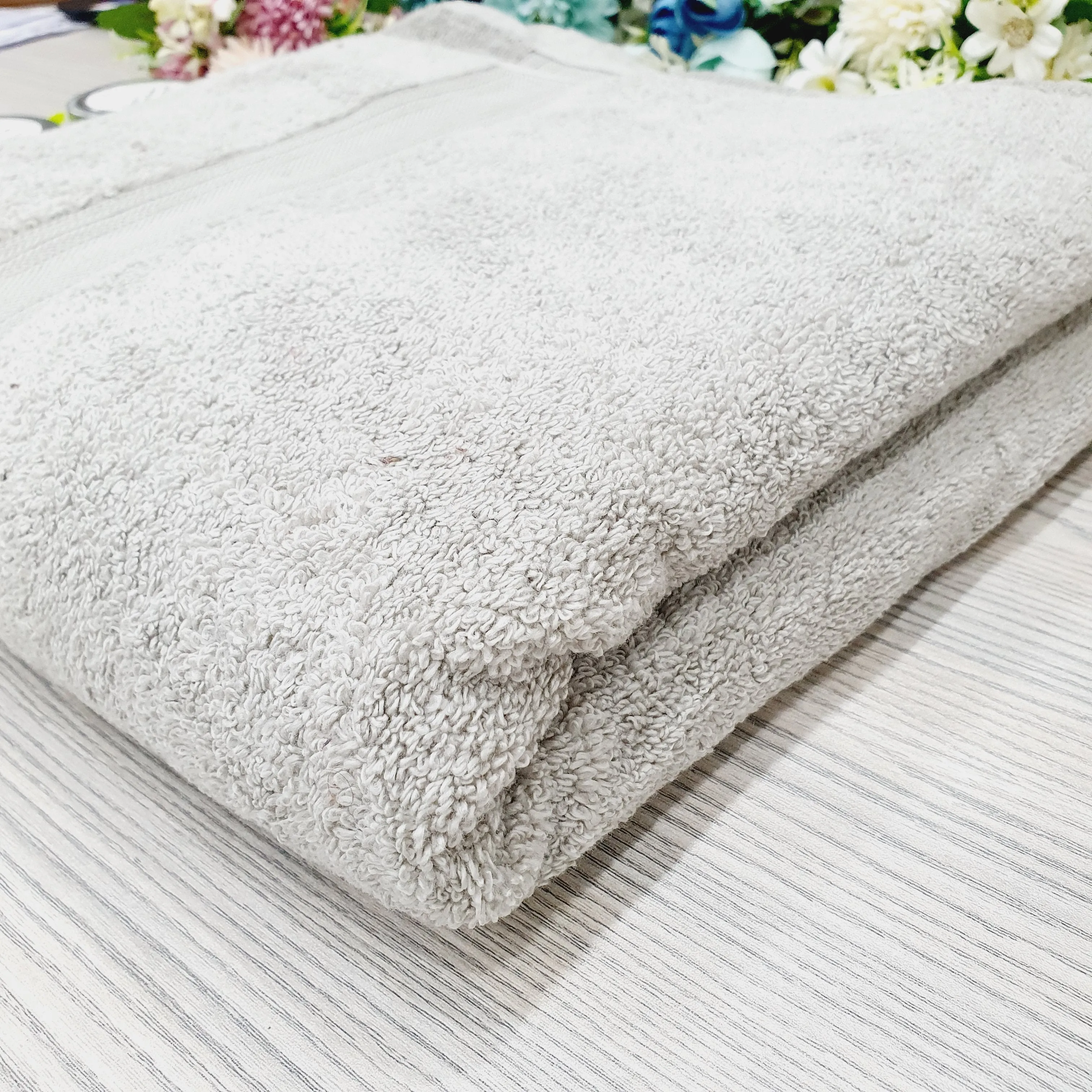 Ultra-Soft Export Quality Large Towel - Grey