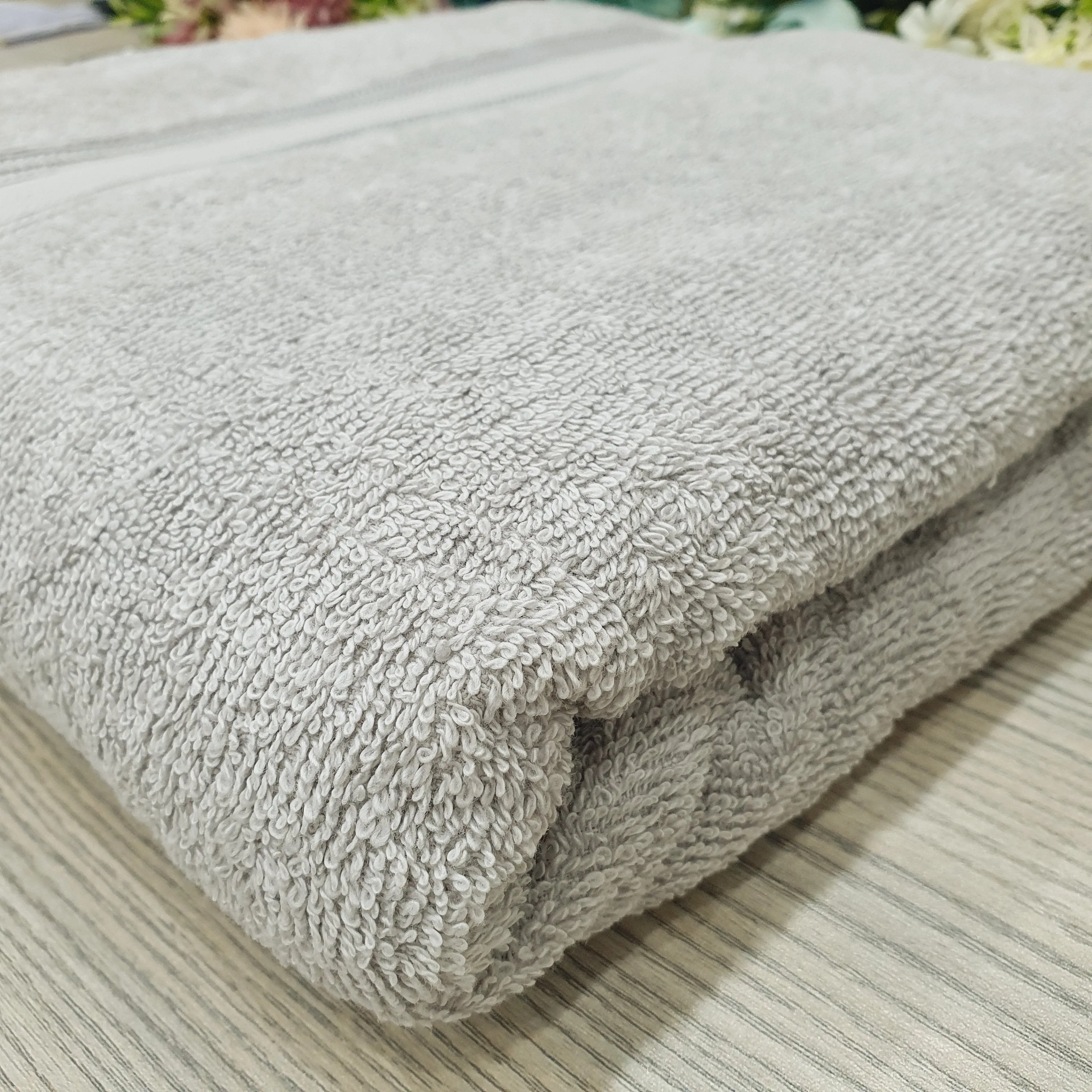 Ultra-Soft Export Quality Large Towel - Grey