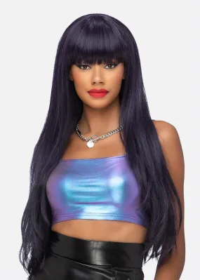 VIVICA FOX COLLECTION- SKYLER 29″ LAYERED STRAIGHT BUMP STYLE WITH FRINGED BANG WIG