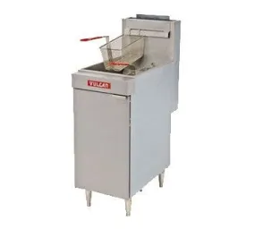 Vulcan LG300 40 lb Commercial Gas Fryer, Propane, Freestanding | Denson CFE