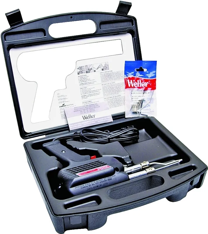 Weller D550PK Heavy-Duty Gun Kit, 120 V, 260/200 W, Soldering Tip, Copper Tip :EA: QUANTITY: 1