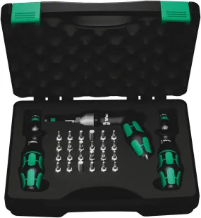 Wera 074739 27pc 7440/41/42 Kraftform torque screwdriver Set 0.3-6.0 Nm