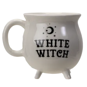 WHITE WITCH CAULDRON MUG C/24