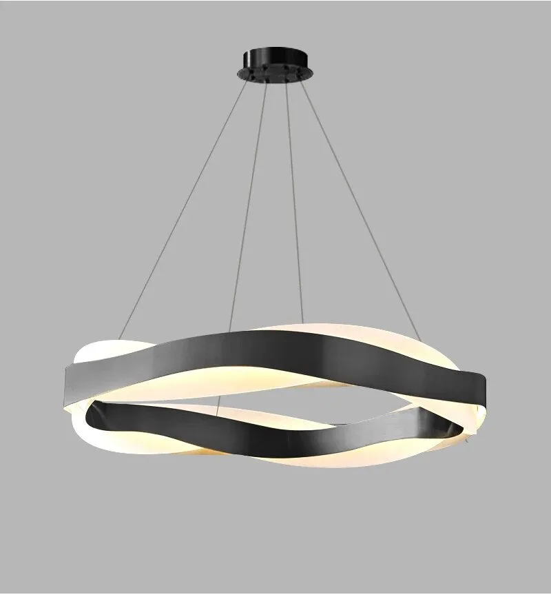 YLK Alexis Living room led chandelier Round/Island/Wave design