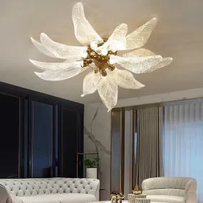 YLK leaves design ceiling chandelier