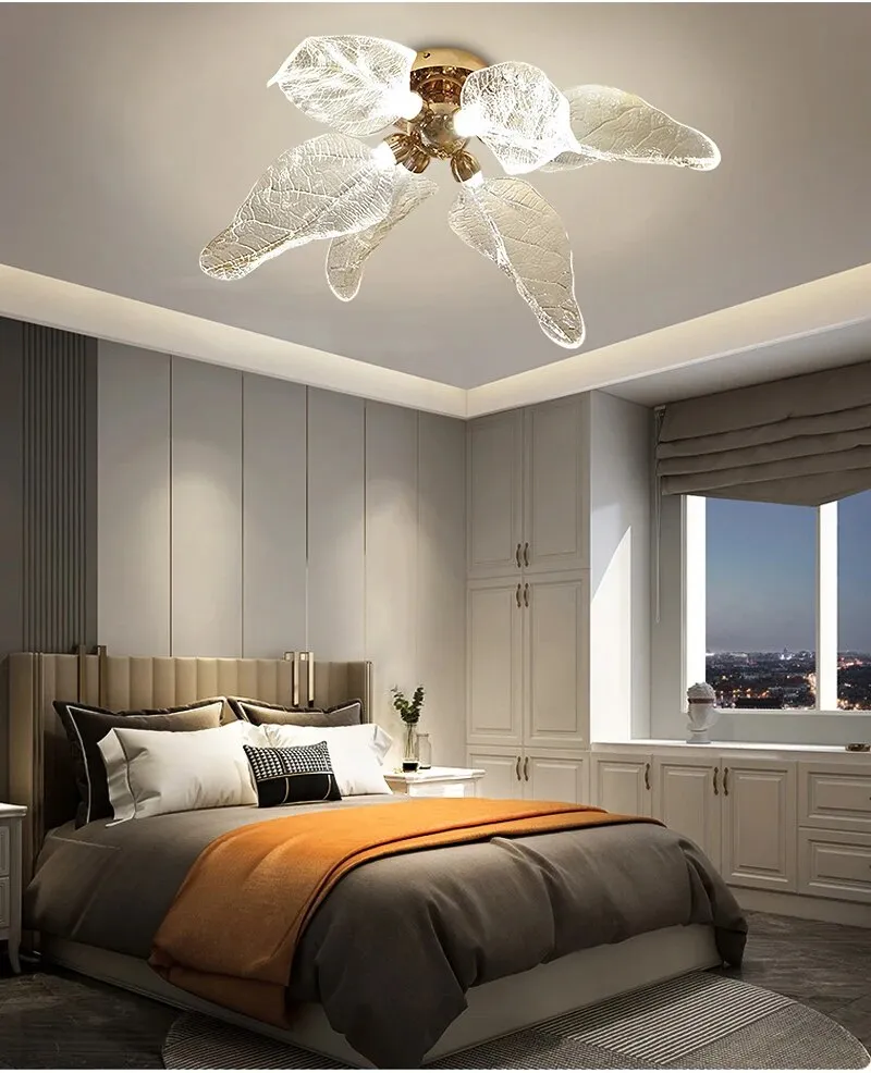 YLK leaves design ceiling chandelier