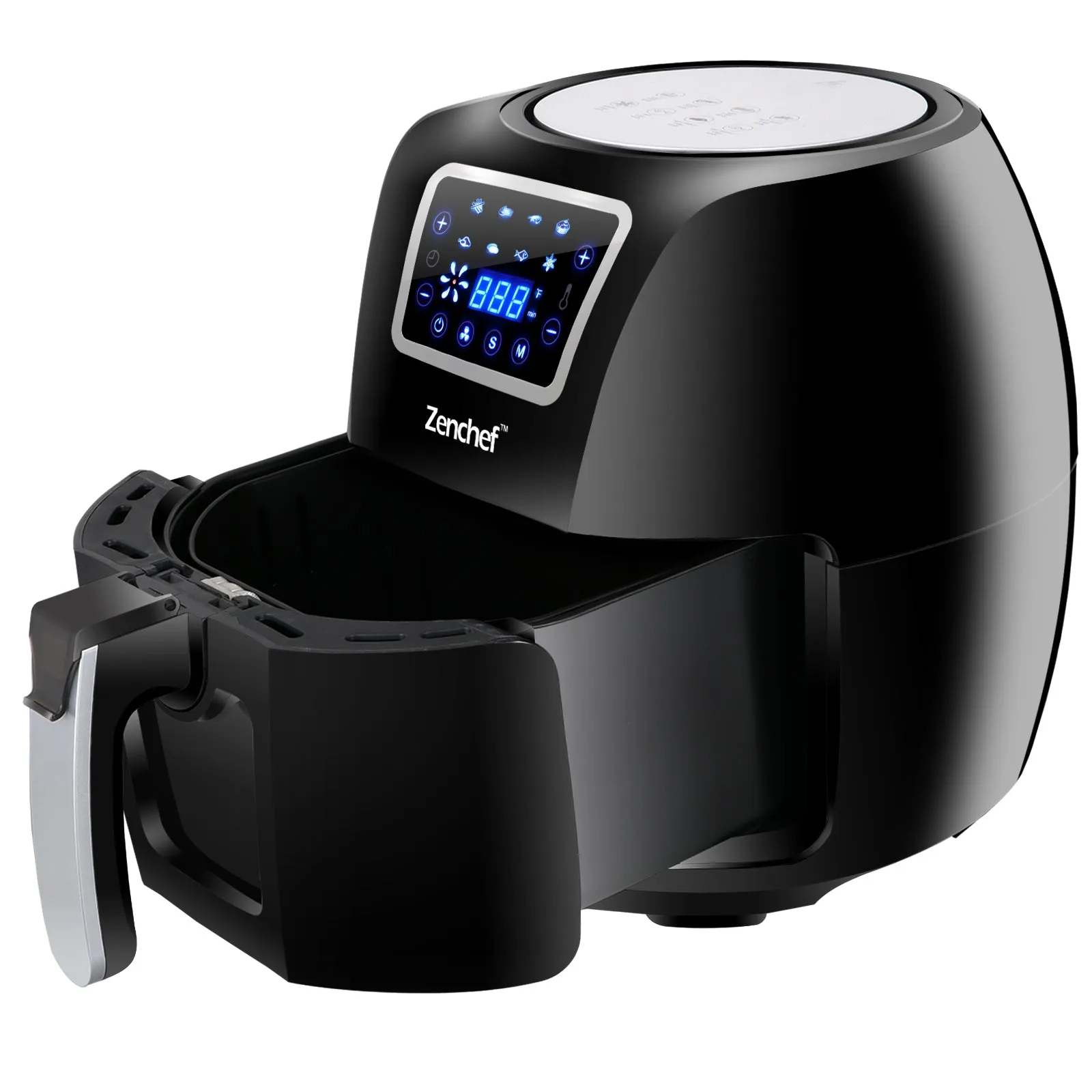 ZENY™Electric Air Fryer 1800W 5.8QT Cooking Tool For Healthy Oil Free Cooking w/Dishwasher Safe Parts  (#06)