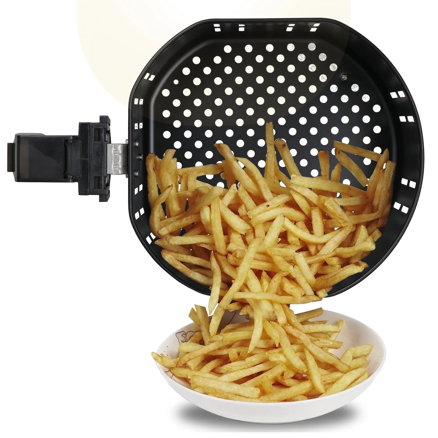 ZENY™Electric Air Fryer 1800W 5.8QT Cooking Tool For Healthy Oil Free Cooking w/Dishwasher Safe Parts  (#06)