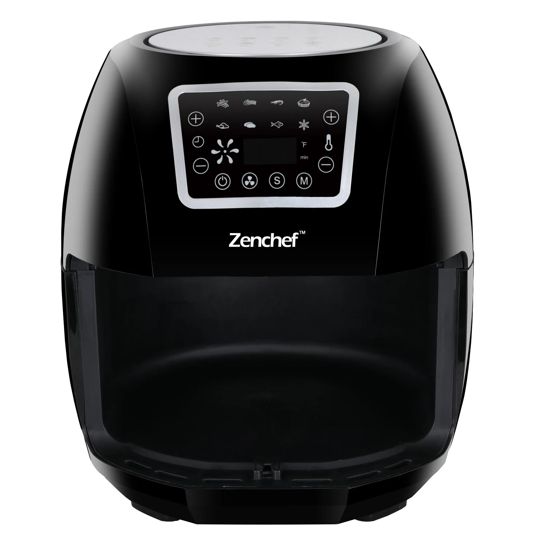 ZENY™Electric Air Fryer 1800W 5.8QT Cooking Tool For Healthy Oil Free Cooking w/Dishwasher Safe Parts  (#06)